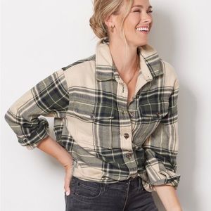 Sanctuary: Plaid Shacket. Medium. Excellent condition.